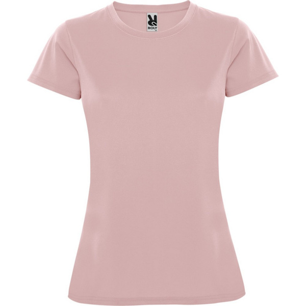 Roly Dam/Dam Montecarlo Kortärmad Sport T-shirt M Ljusrosa Light Pink M