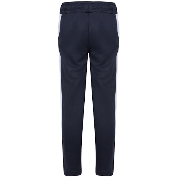 Finden & Hales Stickade Träningsoverallsbyxor för Pojkar 3-4 år Navy/White 3-4 Years