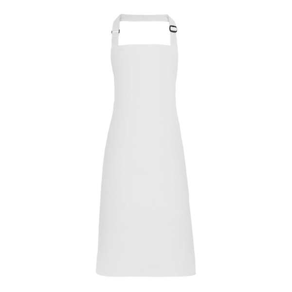 Premier Colours Haklappsförkläde / Arbetskläder (2-pack) One Size Vit White One Size