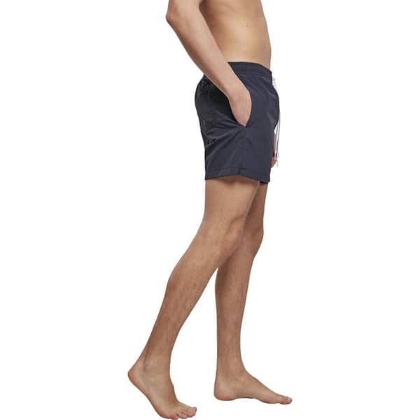 Bygg ditt varumärke badshorts för män M marinblå Navy M