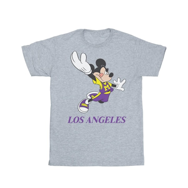 Disney Boys Mickey Mouse Los Angeles T-shirt 7-8 år Sports G Sports Grey 7-8 Years