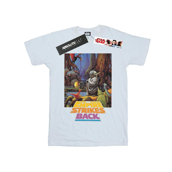 Star Wars Yoda Poster T-shirt XL Vit White XL