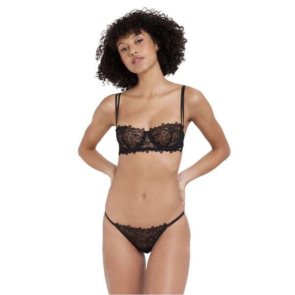 Bluebella Spets-bh för dam 36DD Svart Black 36DD