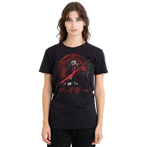 Star Wars Unisex Vuxen Visions Vader T-Shirt L Svart Black L