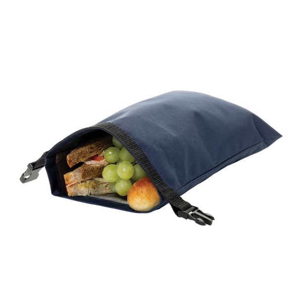 XD Collection Snackstrap RPET Vikbar Lunchväska One Size Navy Navy One Size