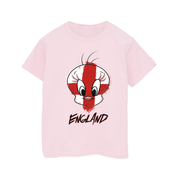 Looney Tunes Boys Tweety England Face T-Shirt 9-11 år Baby P Baby Pink 9-11 Years