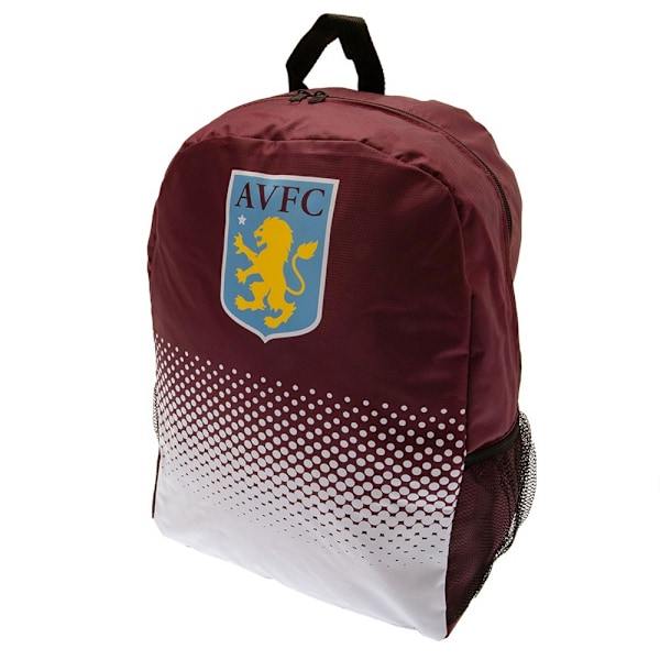 Aston Villa FC Fade Ryggsäck One Size Claret Red/White Claret Red/White One Size
