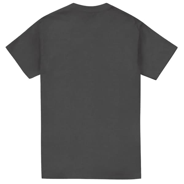 AC/DC Herr Leopard Bolt Bomulls T-shirt M Kolgrå Charcoal M