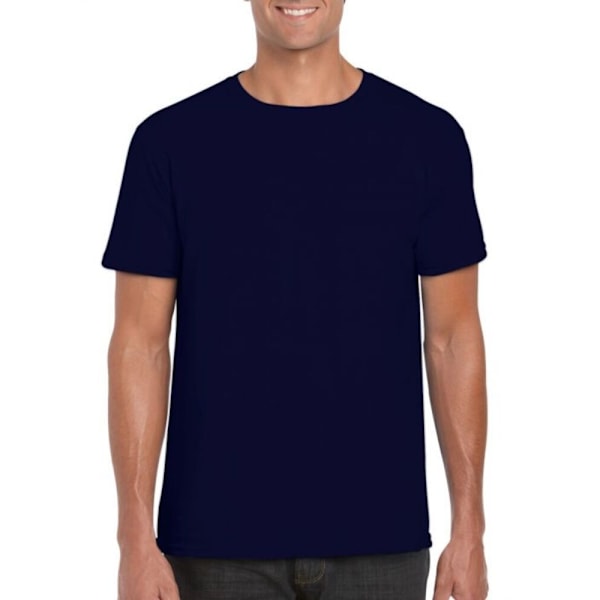 Gildan Mens Soft Style Ringspun T-shirt M Navy Navy M