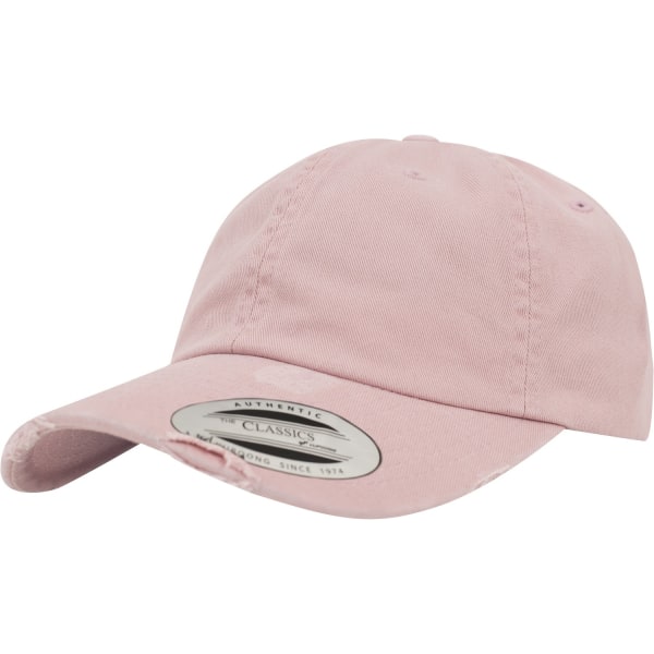 Flexfit By Yupoong Low Profile Destroyed Cap One Size Pink Pink One Size