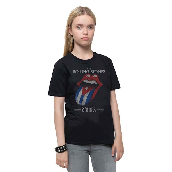 The Rolling Stones Barn/Barn Havana Cuba T-shirt 5-6 år Black 5-6 Years