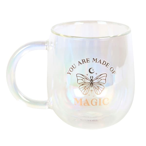 Something Different You Are Made Of Magic Iridescent Glasmugg Clear One Size