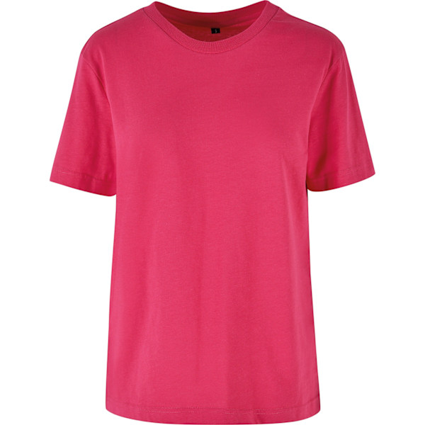 Build Your Brand Dam/Dam Oversized T-shirt 14 UK Hibiskus Hibiscus Pink 14 UK