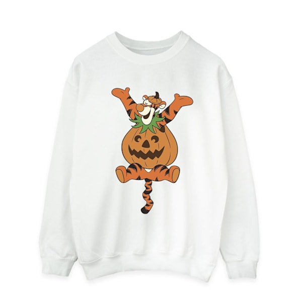 Nalle Puh Herr Tigger Pumpa Sweatshirt L Vit White L