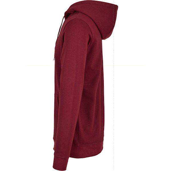 Bygg ditt varumärke Herr Basic Hoodie 5XL Bourgogne Burgundy 5XL