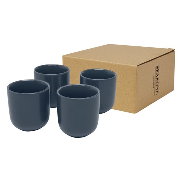 Seasons Espresso Kopp Set (4-pack) One Size Hale Blue Hale Blue One Size