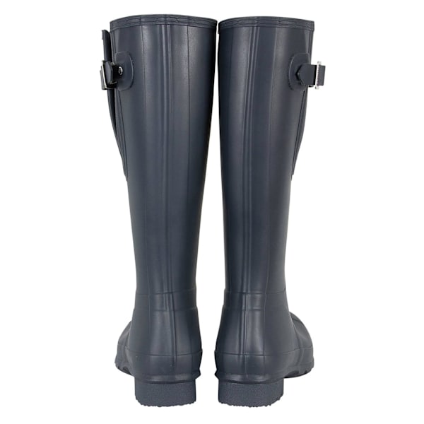 Hunter Original Adjustable Side Tabs Wellington Boots 10 U för män Navy 10 UK