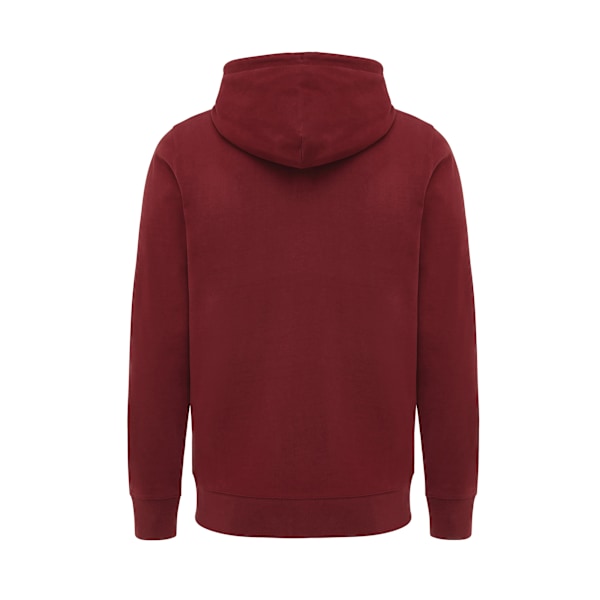 Iqoniq Unisex Vuxen Abisko Återvunnen Bomull Full Zip Hoodie S Bu Burgundy S