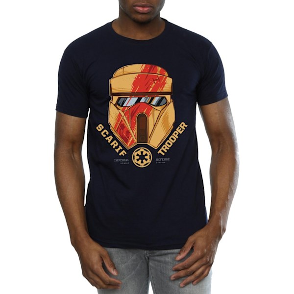 Star Wars Rogue One Scarif Shore Trooper T-shirt M Deep Na för män Deep Navy M