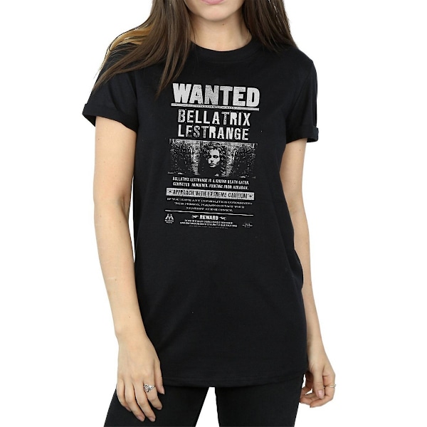 Harry Potter Dam/Kvinnor Bellatrix Lestrange Efterlyst Affisch Co Black XL