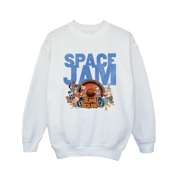 Space Jam: A New Legacy Tjejers Tune Squad Sweatshirt 5-6 år W White 5-6 Years