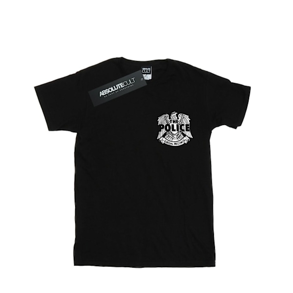 The Police Mens Illegal Records Eagle Chest T-Shirt XXL Svart Black XXL