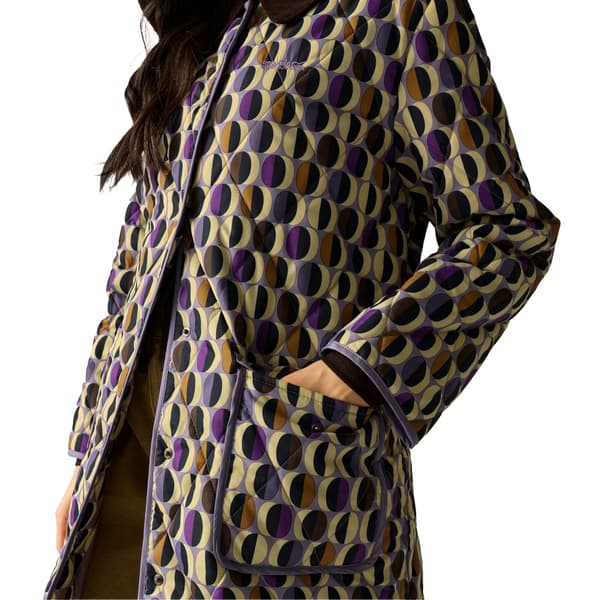 Regatta Dam Orla Kiely Oval Quiltad Jacka 8 UK Multi Multicoloured 8 UK