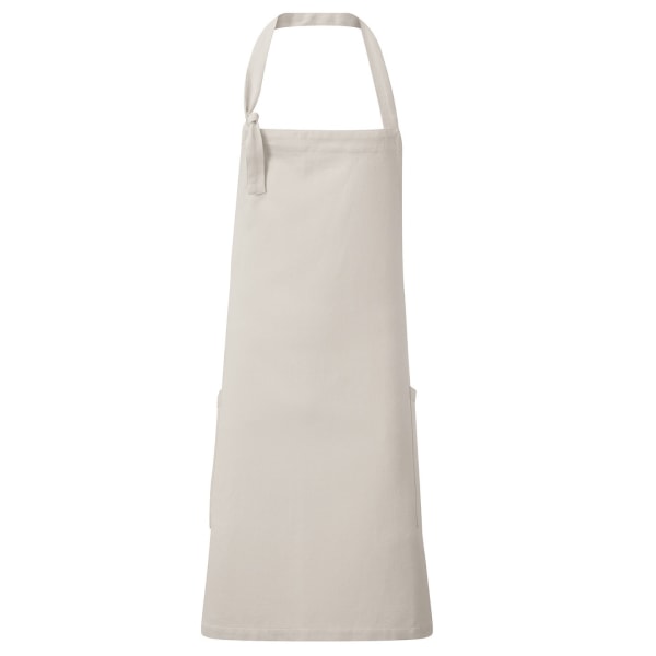 Premier Regenerate Sustainable Bibbed Apron One Size Natural Natural One Size