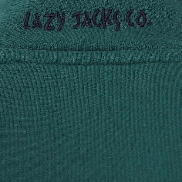 Lazy Jacks Herr Quarter Zip Sweatshirt S Skog Forest S