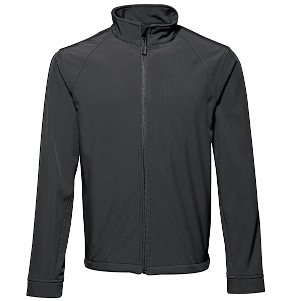 2786 Herr 3-lagers Softshell Performance Jacka (Vindtät & Vattenavvisande) Black M