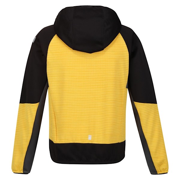 Regatta Barn/Barn Prenton II Huvförsedd Mjuk Skaljacka 11-1 California Yellow/Black 11-12 Years