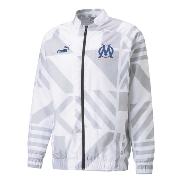Puma Herr Prematch Olympique De Marseille FC Jacka L Vit White L