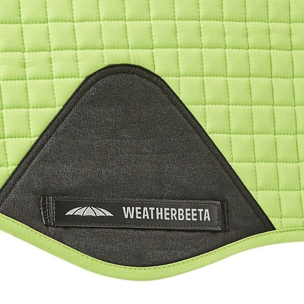 Weatherbeeta Prime Jump Shaped Saddle Pad Pony Lime Green Lime Green Pony