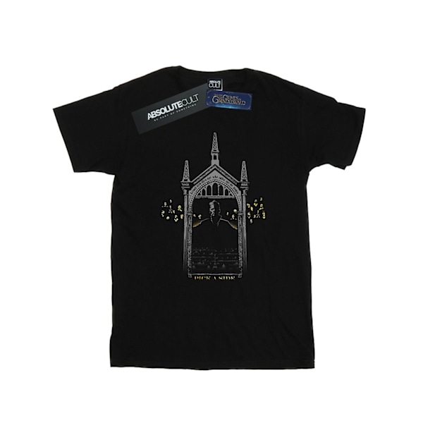 Fantastiska vidunder Kvinnor/Damer Välj en sida Bomull Boyfriend T-shirt M Svart Black M