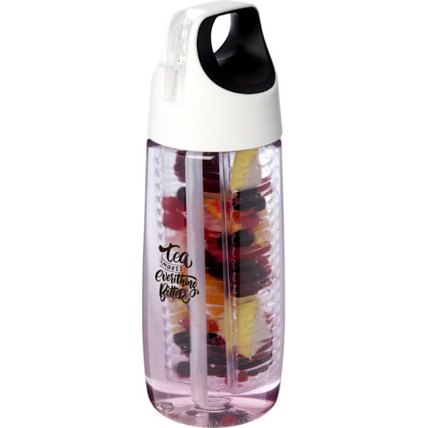 Hydrofruit återvunnen plast 700 ml infusionsflaska en storlek transparent Transparent/White One Size