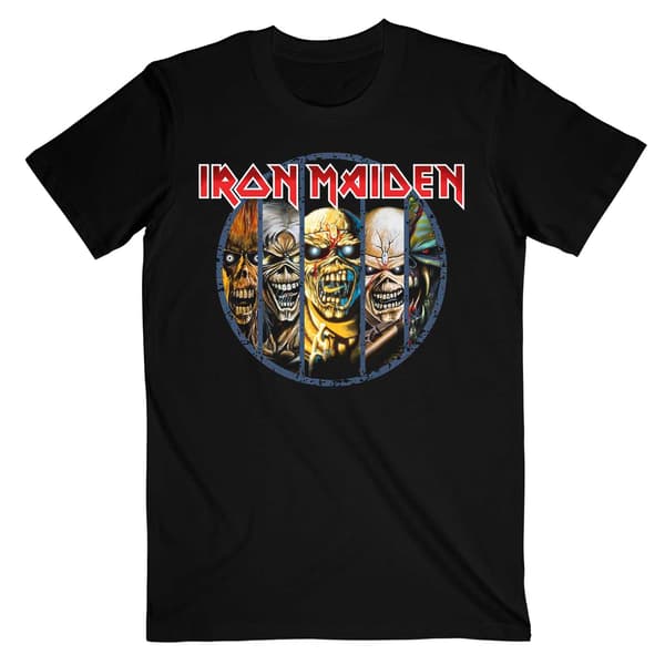 Iron Maiden Barn/Barn Evolution T-shirt 12-13 år Svart Black 12-13 Years