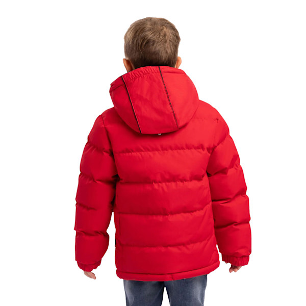 Trespass Boys Tuff Hooded Jacket 13 Röd Red 13