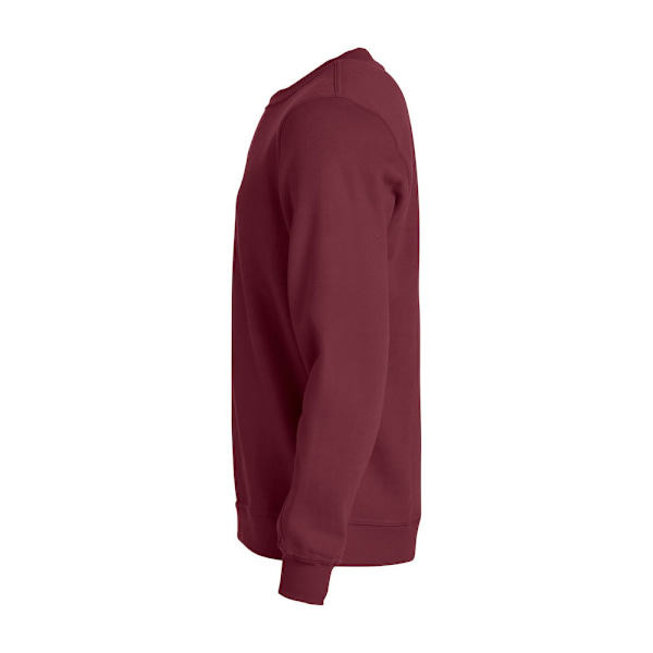 Clique Unisex Vuxen Basic Rund Hals Sweatshirt S Bourgogne Burgundy S