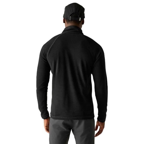 Regatta Herr Quarter Zip Fleecetröja S Svart Black S