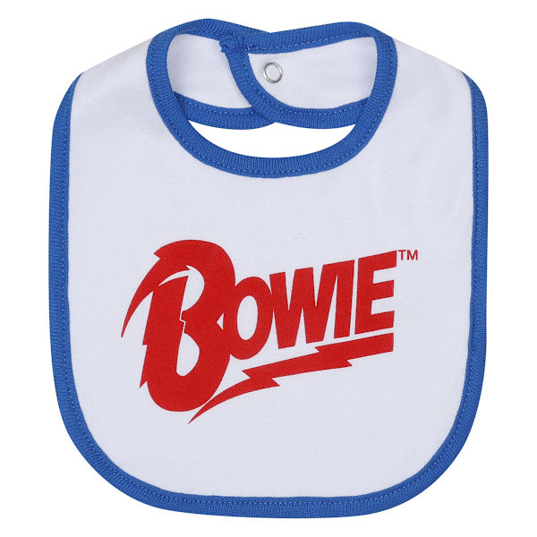 Amplified Baby David Bowie Babygrow Set Newborn Vit/Blå/Röd White/Blue/Red Newborn