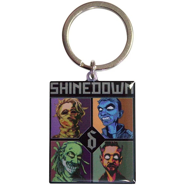 Shinedown Monsters Fototryck Nyckelring Storlek: One Size Flerfärgad Multicoloured One Size