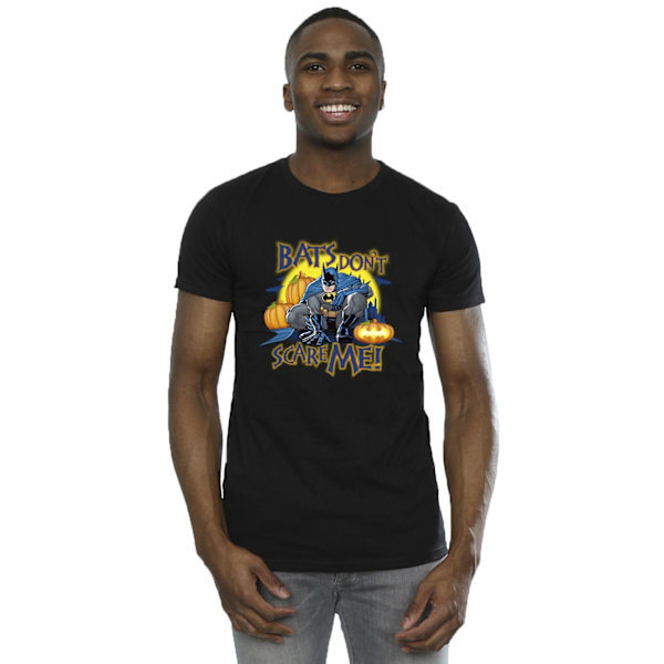 DC Comics Herr Batman Bats Don´t Scare Me T-Shirt 4XL Svart Black 4XL