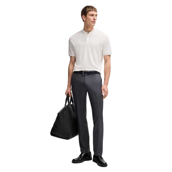 Boss Pikétröja för män XL Vit White XL