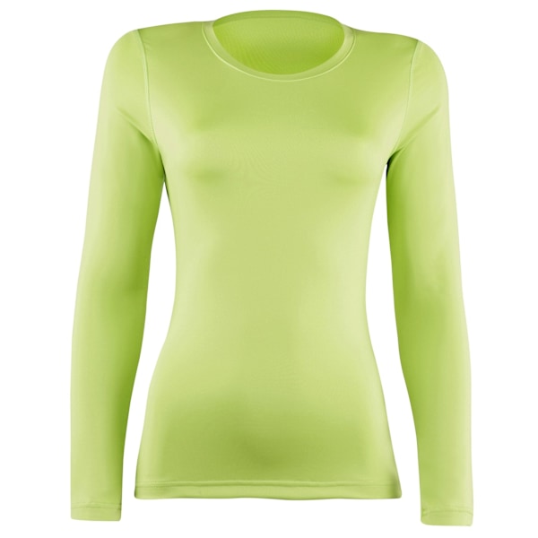 Rhino Dam/Damer Sports Baselayer Långärmad 10 Lime Lime 10