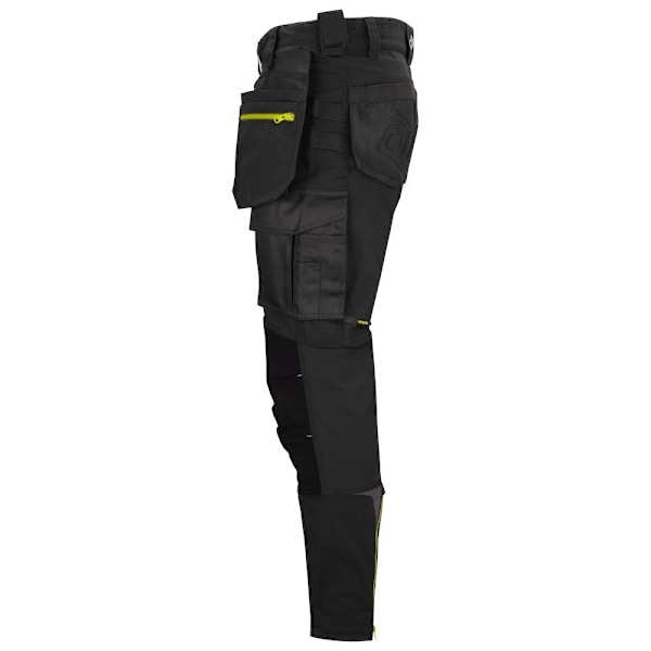 Projob herr stretchbyxor 40S svart Black 40S
