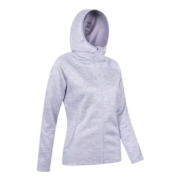 Mountain Warehouse Dam/Dam Dynamic Chakra IsoCool Hoodie Purple 18 UK