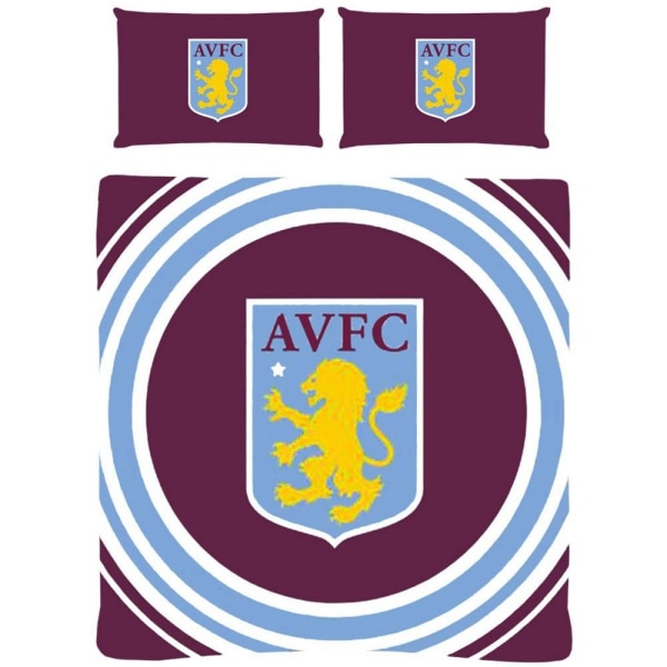 Aston Villa FC Pulse cover Dubbelrödbrun/blå/ set Maroon/Blue/Yellow Double