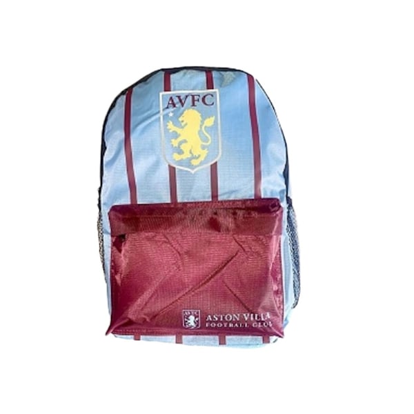 Aston Villa FC Retro Ryggsäck One Size Vinröd/Himmelsblå Claret Red/Sky Blue One Size
