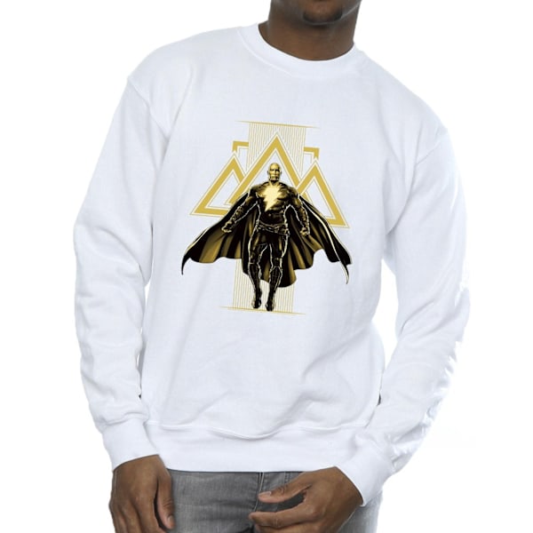 DC Comics Herr Svart Adam Rising Gyllene Symboler Sweatshirt M Vit White M