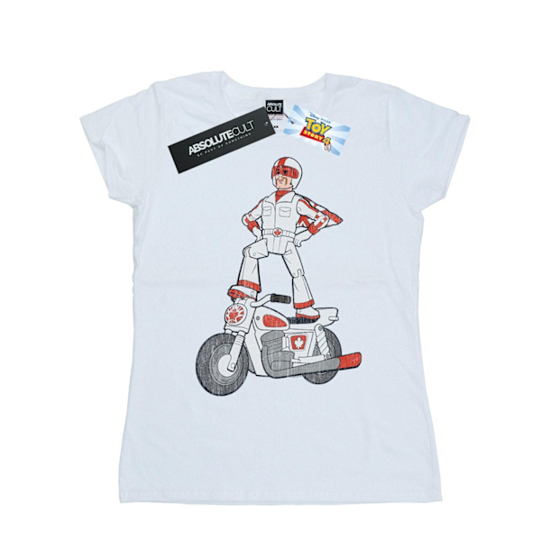 Disney Dam/Kvinnor Toy Story 4 Duke Caboom Pose Bomull T-Shir White M